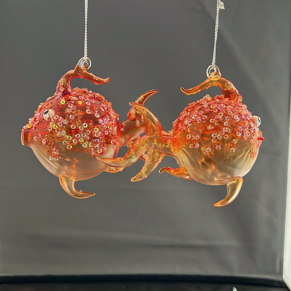 Set of four fish ornaments🎄 - Picture 4 of 6